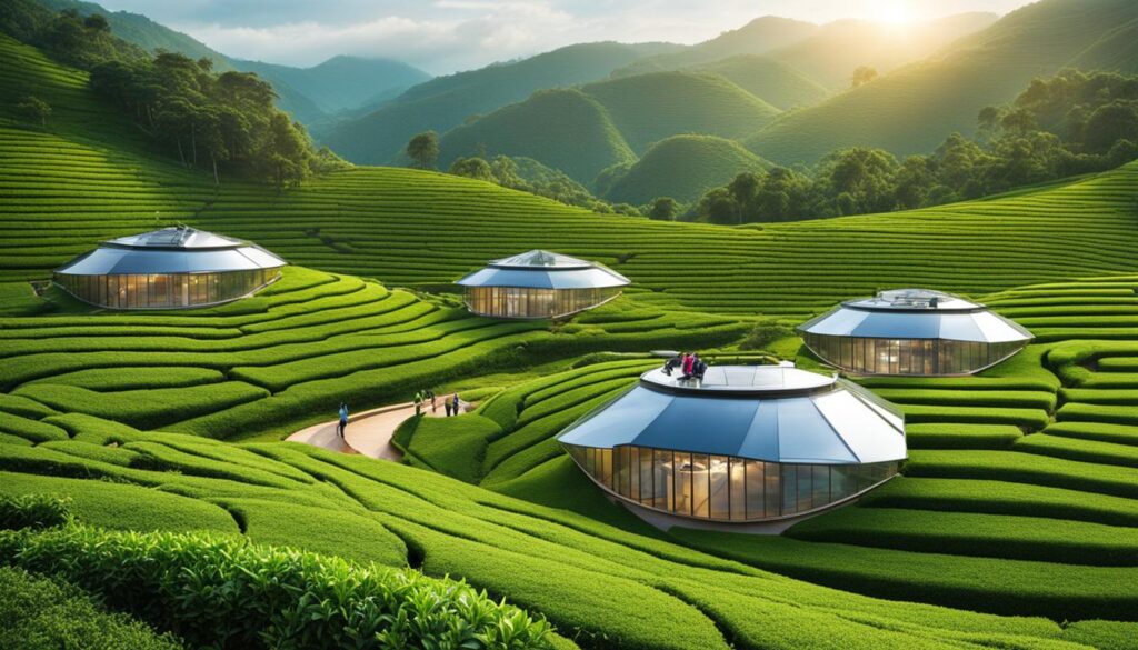 Tea farm future travel experiences